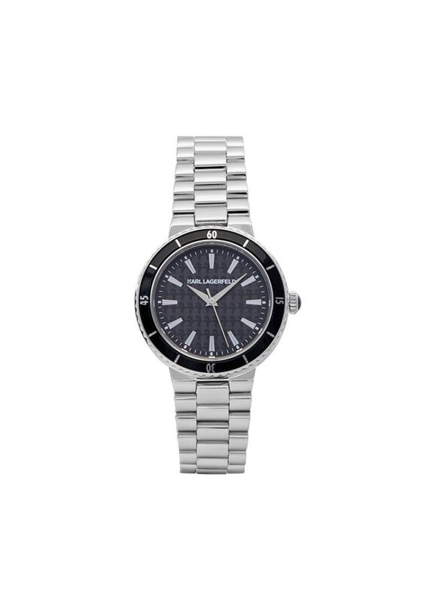 Karl Lagerfeld - KARL LAGERFELD Zegarek R0553104502 Srebrny. Kolor: srebrny
