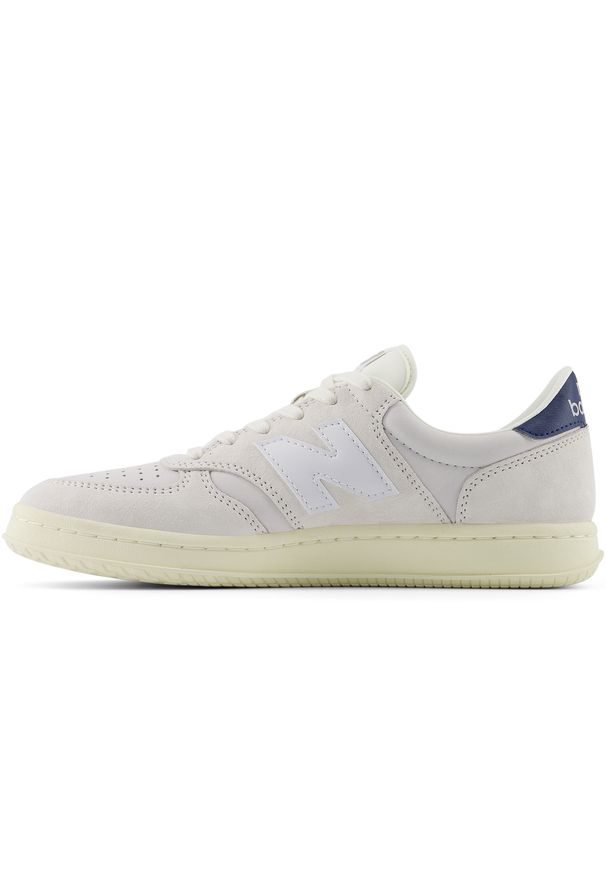 Buty unisex New Balance CT500NAV – szare. Kolor: szary. Materiał: nubuk, zamsz, guma. Szerokość cholewki: normalna. Sport: tenis