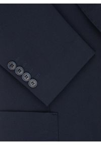 Pako Lorente - PAKO LORENTE – Casualowa marynarka męska w kolorze granatowym. Okazja: na co dzień. Kolor: niebieski. Materiał: wiskoza, dzianina, elastan, nylon. Styl: casual #9