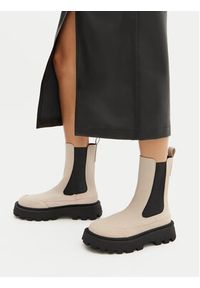 Juicy Couture Sztyblety HY58105-1 Beżowy. Kolor: beżowy. Materiał: skóra #5