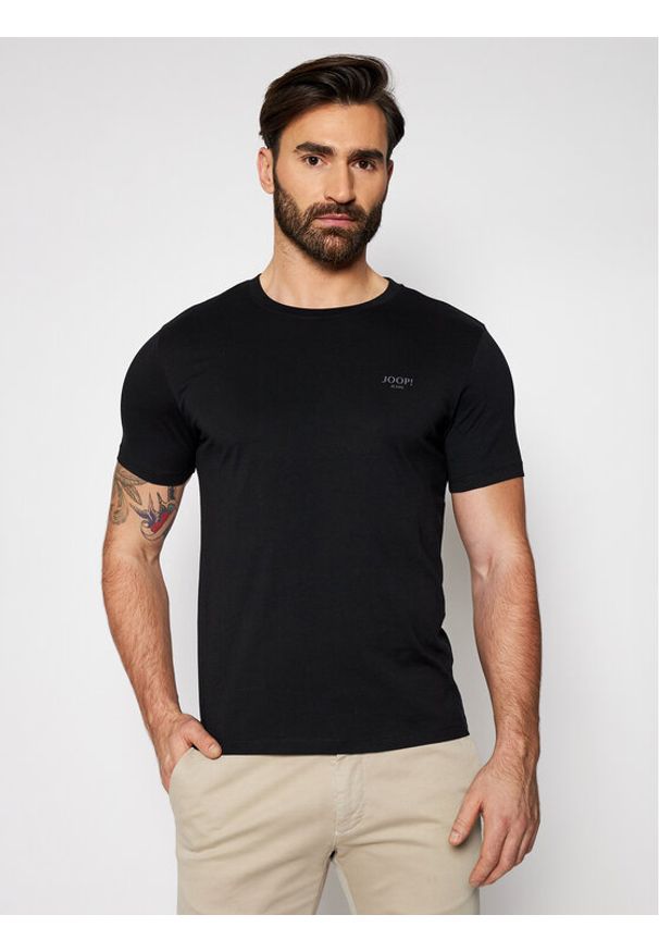 JOOP! Jeans - T-Shirt JOOP!. Kolor: czarny. Materiał: bawełna