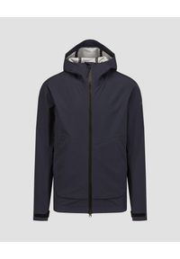 Kurtka męska Dolomite Cristallo Hooded 3L. Kolor: niebieski. Sport: turystyka piesza
