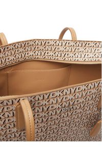 DKNY Torebka Saige Ew Tz Tote R52A5I42 Beżowy. Kolor: beżowy. Materiał: skórzane #5