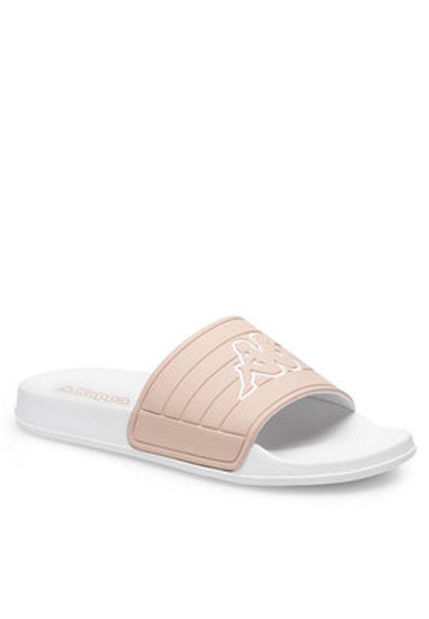 Kappa Klapki SS24-W2 Beżowy. Kolor: beżowy. Materiał: materiał