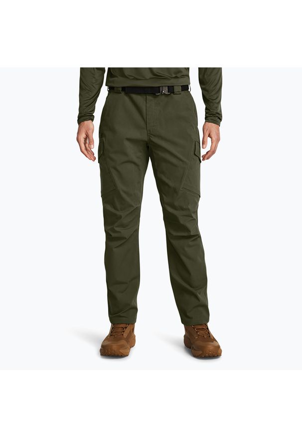 Spodnie męskie Under Armour Enduro Elite Cargo. Kolor: zielony. Sport: fitness