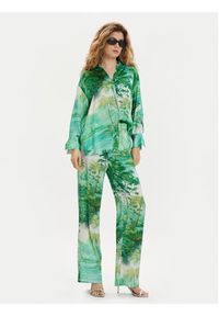 Replay Koszula W2133 .000.74972 Zielony Comfort Fit. Kolor: zielony. Materiał: wiskoza