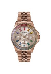Timex Zegarek TW2W34200 Różowe złoto. Kolor: różowy, wielokolorowy, złoty
