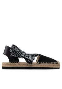 MICHAEL Michael Kors Espadryle Yara Espadrille 40S2YAFP2D Czarny. Kolor: czarny. Materiał: materiał