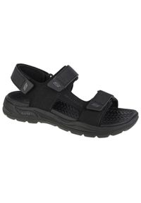 skechers - Sandały męskie, Arch Fit Motley Sd-Kontra Sandal. Kolor: czarny