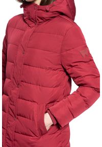 Wrangler - DAMSKA KURTKA ZIMOWA WRANGLER LONG PUFFER RUMBA RED W4Q4VJR05. Sezon: zima #7