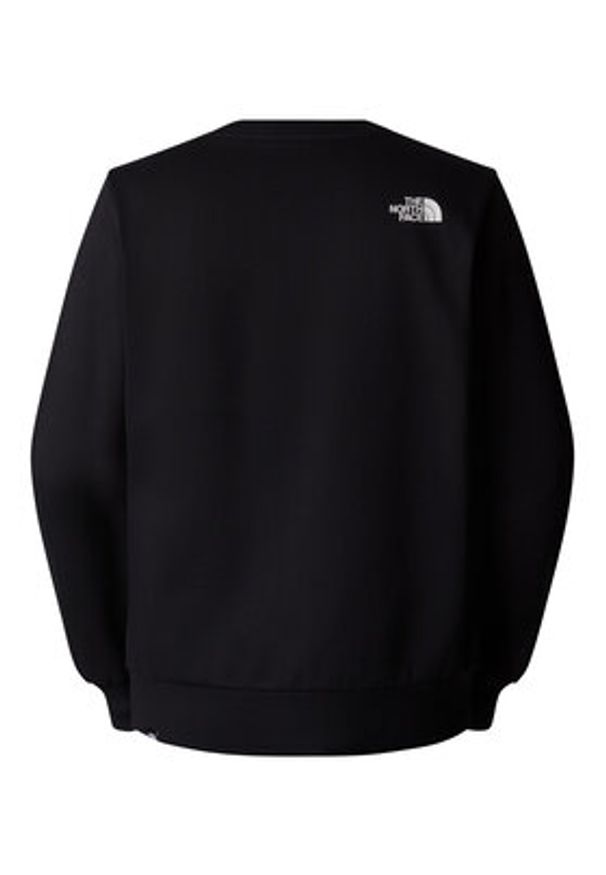 The North Face Bluza Fine NF0A89EV Czarny Regular Fit. Kolor: czarny. Materiał: bawełna