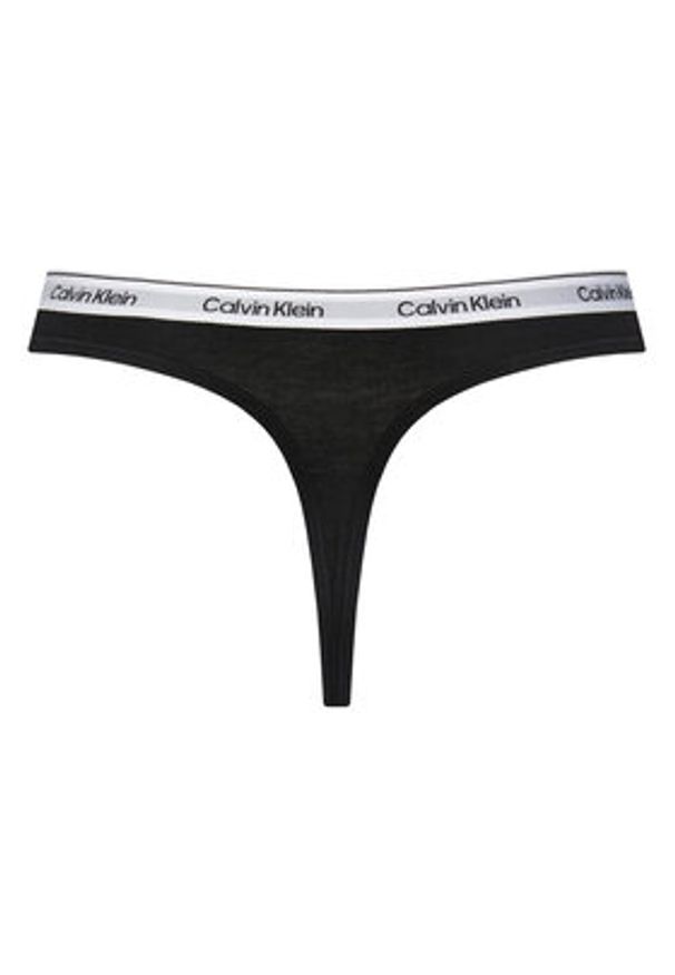 Calvin Klein Underwear Komplet stringów LV00QD5221 Czarny. Kolor: czarny. Materiał: bawełna