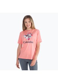 columbia - Koszulka trekkingowa damska Columbia Bluebird Day Relaxed. Kolor: pomarańczowy #1