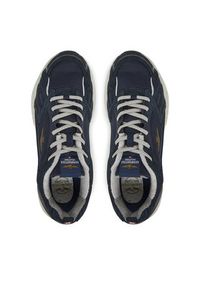 Aeronautica Militare Sneakersy 251SC301CT3500 Granatowy. Kolor: niebieski. Materiał: skóra #5