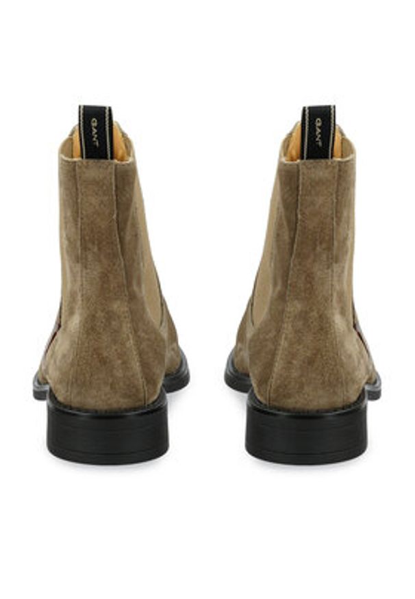 GANT - Gant Sztyblety 31553127 Khaki. Kolor: brązowy. Materiał: zamsz, skóra