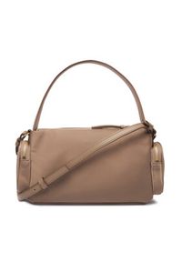 Calvin Klein Torebka Pocket Nylon Bag W/Strap LV04F3132G Beżowy. Kolor: beżowy #4