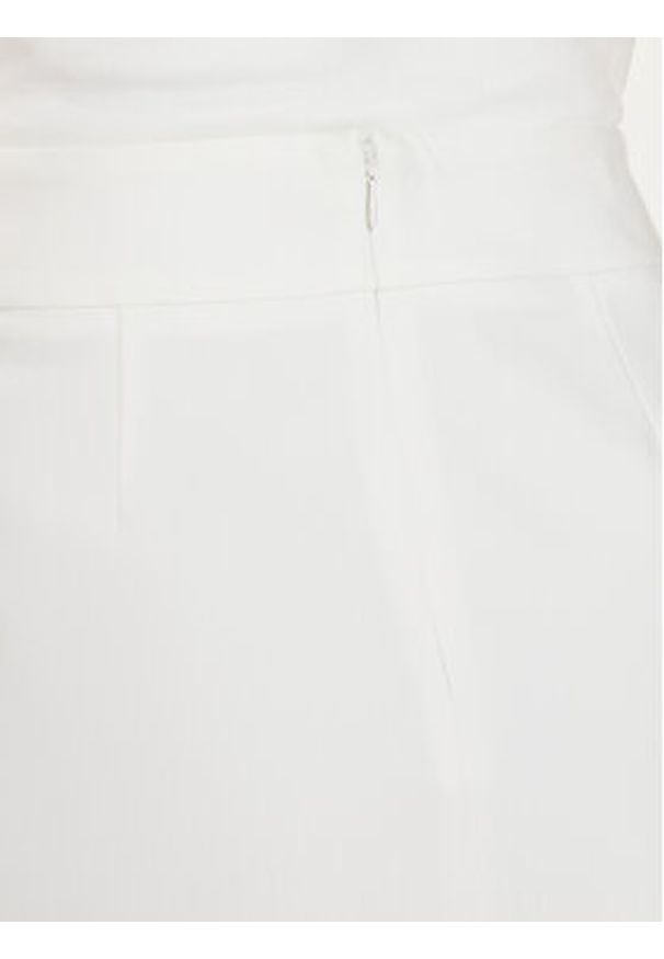 Morgan Spódnica mini 241-JEON Écru Regular Fit. Materiał: syntetyk