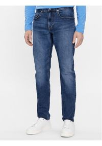 TOMMY HILFIGER - Tommy Hilfiger Jeansy Houston MW0MW35159 Niebieski Slim Fit. Kolor: niebieski