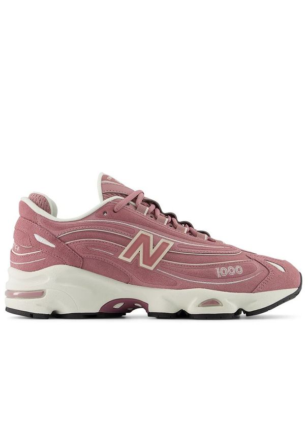 Buty unisex New Balance U100096V - różowe. Kolor: różowy. Materiał: materiał, syntetyk. Szerokość cholewki: normalna