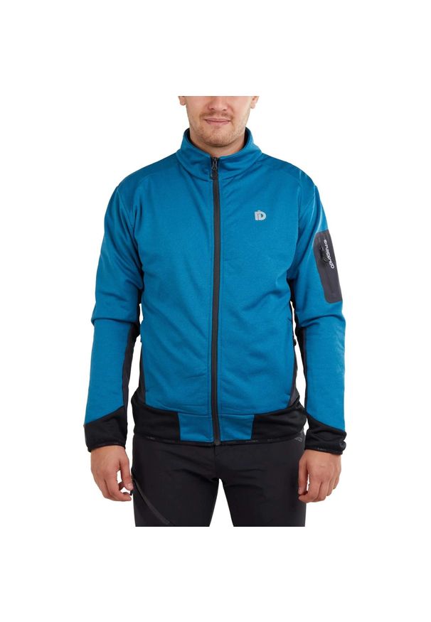 FUNDANGO - Bluza polarowa męska Fundango Rauris Midlayer. Kolor: niebieski. Materiał: polar. Sezon: zima, jesień. Sport: turystyka piesza