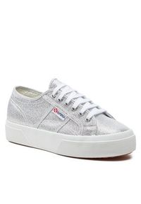Superga Tenisówki 2740 Szary. Kolor: szary. Materiał: skóra #4