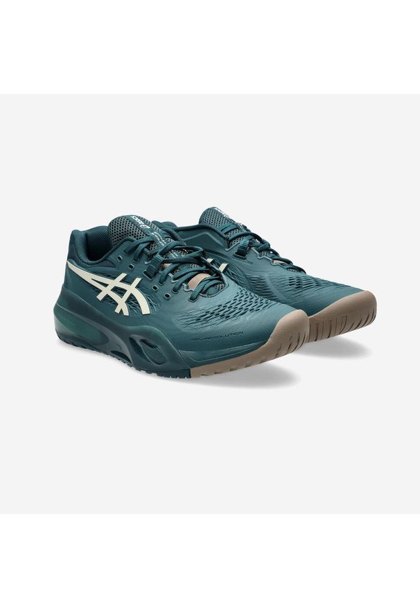Asics - Buty do tenisa męskie ASICS Gel Resolution X na każdą nawierzchnię. Materiał: kauczuk. Szerokość cholewki: normalna. Sport: tenis