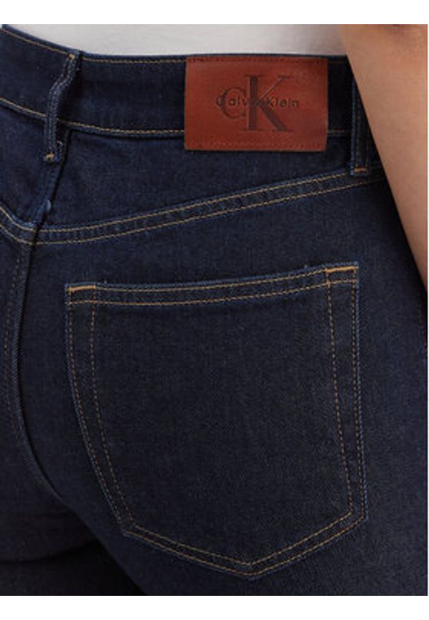 Calvin Klein Jeans Jeansy LV047D732G Granatowy Bootcut Fit. Kolor: niebieski