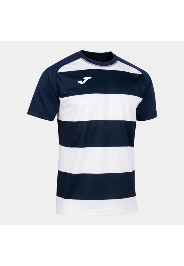 Koszulka Mężczyzna Joma Courtes Prorugby II granatowy. Kolor: biały, niebieski, wielokolorowy
