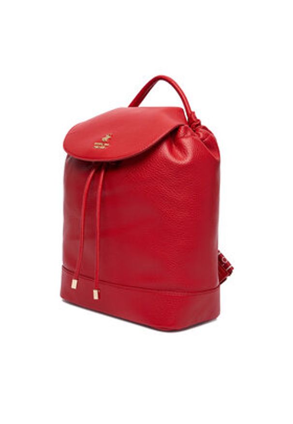 Beverly Hills Polo Club Plecak CEO-BHPC-C-017-09 Czerwony. Kolor: czerwony. Materiał: materiał