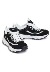 skechers - Skechers Sneakersy I-Conik 88888250/BKW Czarny. Kolor: czarny. Materiał: skóra #3