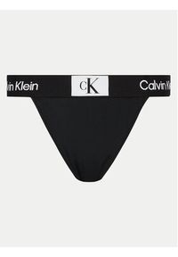 Calvin Klein Swimwear Dół od bikini KW0KW02351 Czarny. Kolor: czarny. Materiał: syntetyk #3