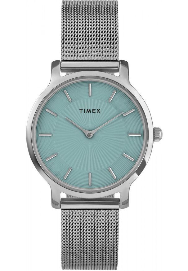 Zegarek damski Timex TW2Y10100 srebrny. Kolor: srebrny