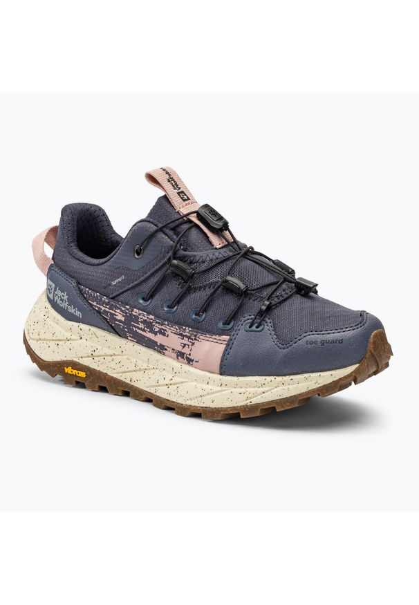 Buty trekkingowe damskie Jack Wolfskin Terraquest Low. Kolor: niebieski. Styl: sportowy