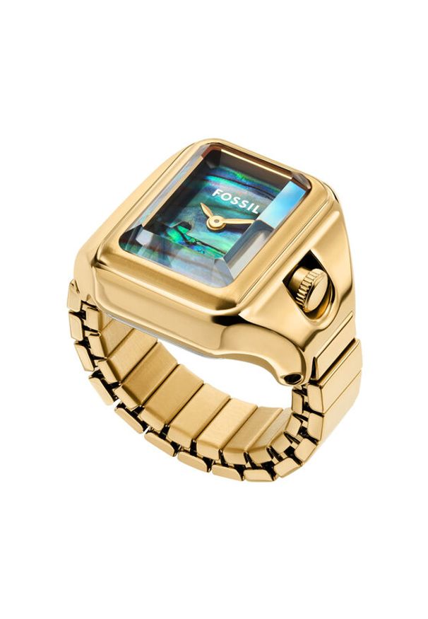 Fossil Zegarek Raquel Watch Ring ES5411 Złoty. Kolor: złoty