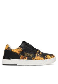 Versace Jeans Couture Sneakersy 80YA3SJ4 Czarny. Kolor: czarny. Materiał: skóra #1