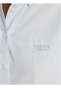 Tommy Jeans Koszula DW0DW21400 Błękitny Relaxed Fit. Kolor: niebieski. Materiał: bawełna #3