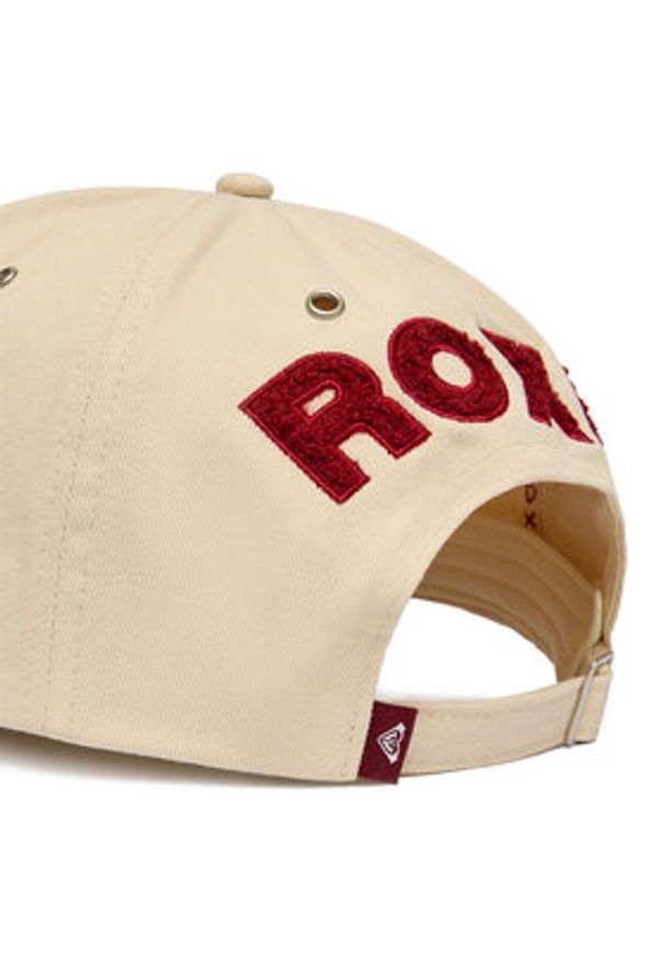 Roxy Czapka z daszkiem CWBEO-RX-W3-004-SS26 Beżowy. Kolor: beżowy. Materiał: bawełna