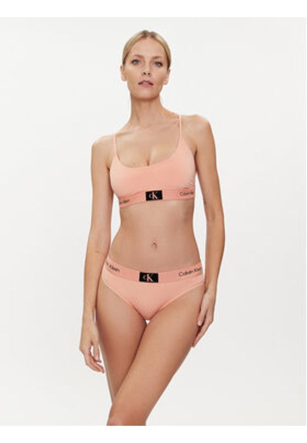 Calvin Klein Underwear Figi klasyczne 000QF7249E Różowy. Kolor: różowy. Materiał: syntetyk