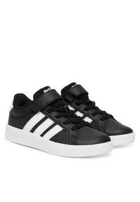 Adidas - adidas Sneakersy Grand Court 3.0 Shoes Children HP3533 Czarny. Kolor: czarny. Materiał: skóra #6