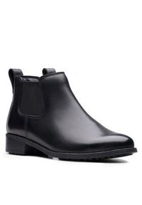 Clarks Sztyblety Havisham Top 26178715 Czarny. Kolor: czarny. Materiał: skóra #3