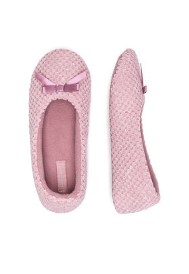 Home & Relax Kapcie WFA3209-1 Różowy. Kolor: różowy. Materiał: materiał