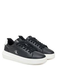 Calvin Klein Jeans Sneakersy Chunky Cupsole Low Mg YW0YW01769 Czarny. Kolor: czarny. Materiał: skóra #5