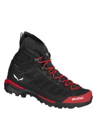 Buty Trekkingowe Męskie Salewa Ortles Light Mid Ptx. Kolor: czarny. Materiał: nylon