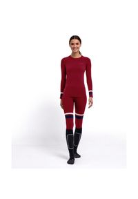 Damska koszulka z długim rękawem i dekoltem w serek Falke Maximum Warm. Typ kołnierza: dekolt w serek. Kolor: czerwony, fioletowy, wielokolorowy, brązowy. Materiał: materiał. Długość rękawa: długi rękaw. Długość: długie #1