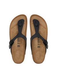 Birkenstock Japonki Gizeh 1029613 Czarny. Kolor: czarny. Materiał: skóra #6
