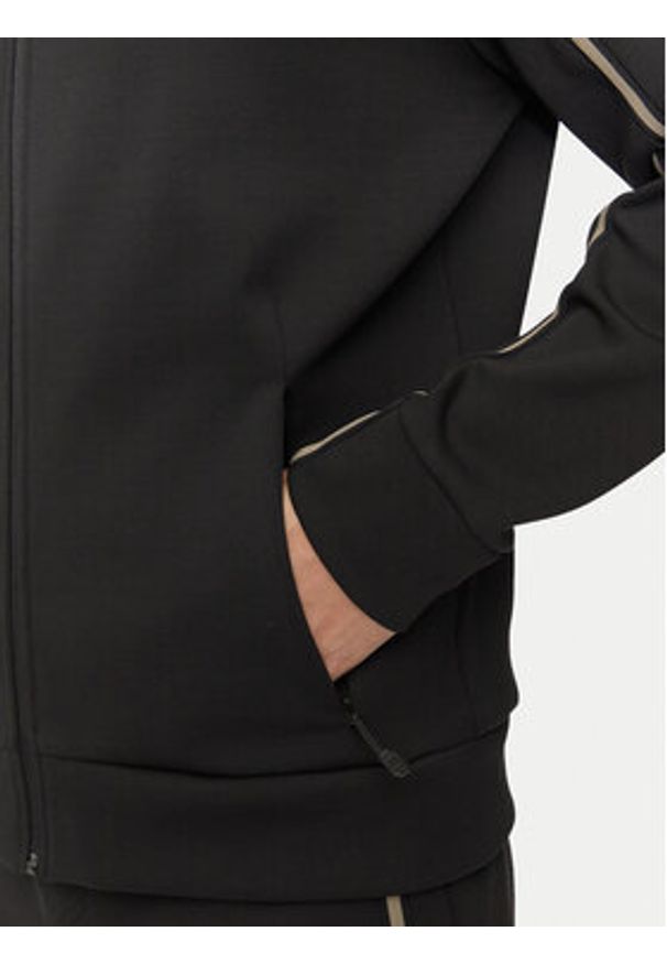 BOSS - Boss Bluza Skaz 1 50523896 Czarny Regular Fit. Kolor: czarny. Materiał: bawełna, syntetyk