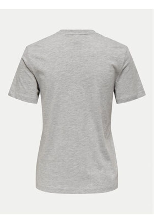 only - ONLY T-Shirt Kita 15331069 Szary Regular Fit. Kolor: szary. Materiał: bawełna
