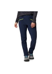 columbia - Spodnie Męskie Columbia Peak Pursuit Softshell. Kolor: niebieski. Materiał: softshell. Sezon: lato. Sport: turystyka piesza #1