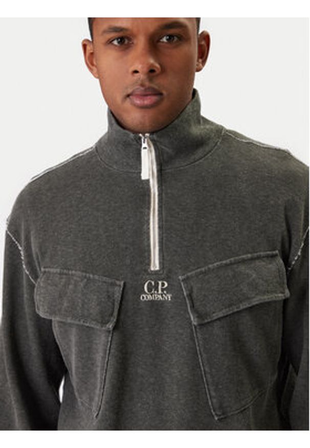 C.P. Company Bluza 20CMSS197A110644P Szary Regular Fit. Kolor: szary. Materiał: bawełna