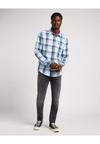 Lee - LEE LEESURE SHIRT MĘSKA KOSZULA W KRATĘ PREPPY BLUE 112349056 L66N044970 #6